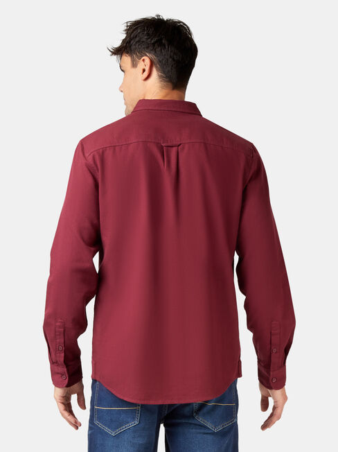 Arbor Long Sleeve Shirt, Red, hi-res