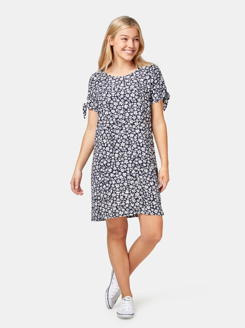 Akira Shift Dress, Blue, hi-res
