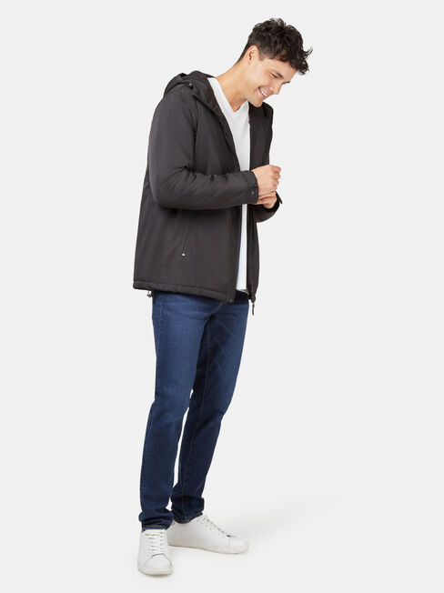 Dion Shell Jacket, Black, hi-res