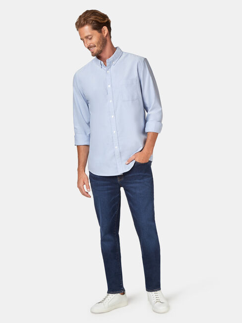 Heston Oxford Long Sleeve Shirt, Multi, hi-res