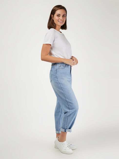Penny Relaxed Straight Jeans