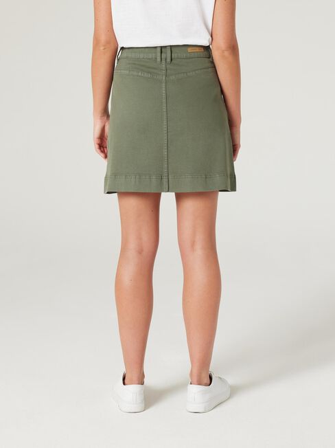 Hayley Utility Skirt, Khaki, hi-res