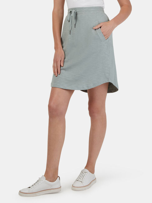 Julie Jersey Slub Skirt, Other, hi-res