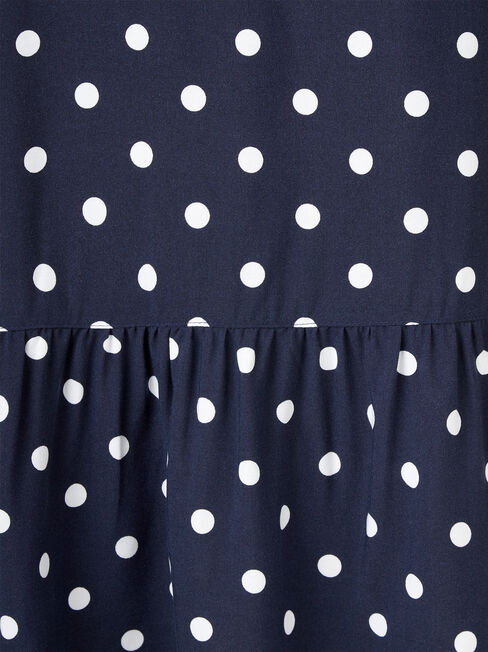 Emilia Tiered Dress, Print, hi-res
