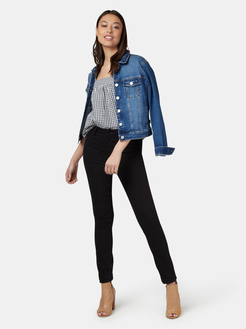 Sienna Square Neck Top, Multi, hi-res
