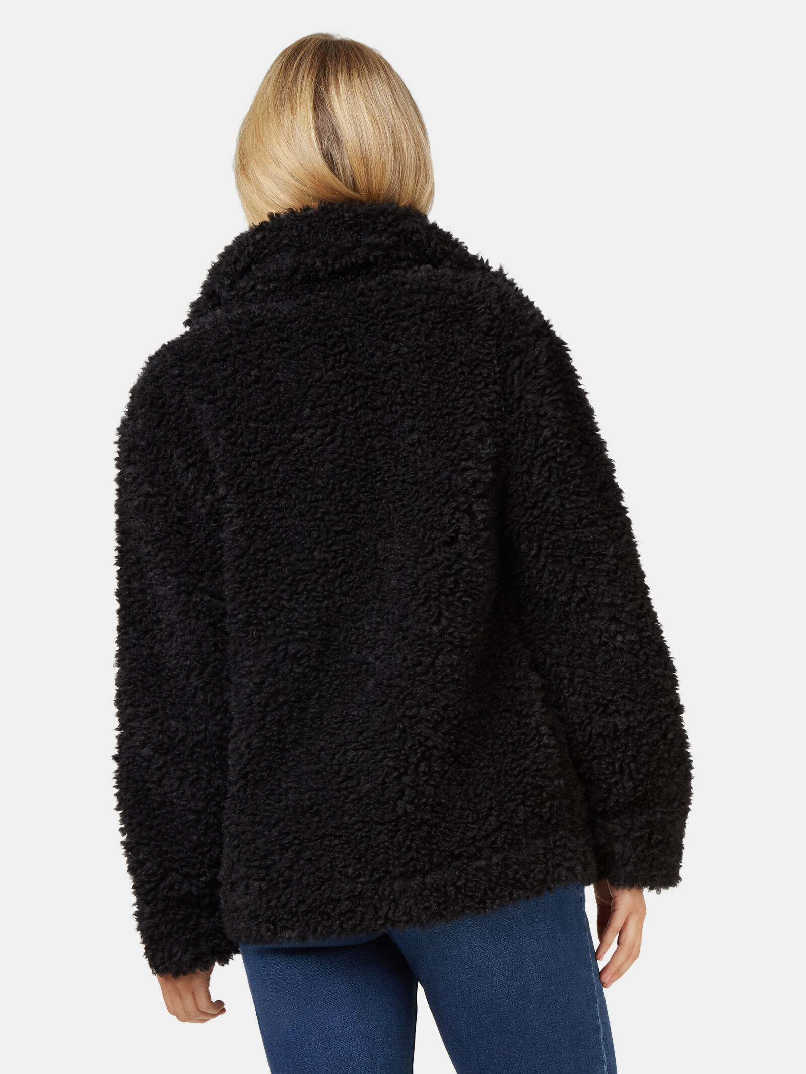 Superdry chester faux fur coat sale
