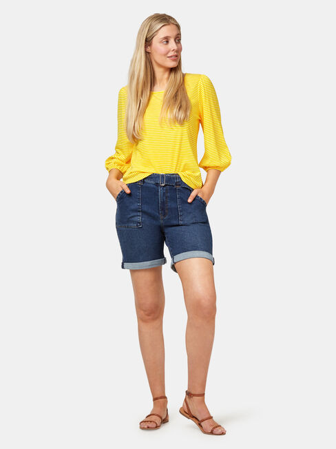 Dannie Stripe Top, Stripe, hi-res