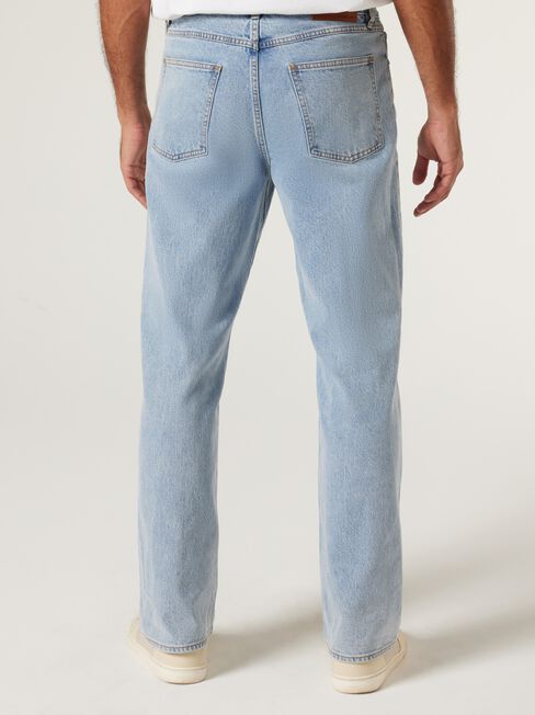 Brooklyn Relaxed Jeans, Light Wash, hi-res