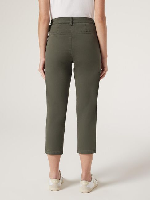 Sammy Straight Capri, Green, hi-res