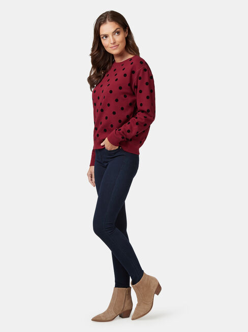 Maeve Sweater, Red, hi-res