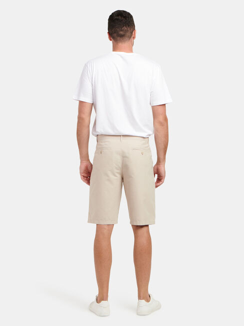 Hayden Textured Chino Short, Stone, hi-res