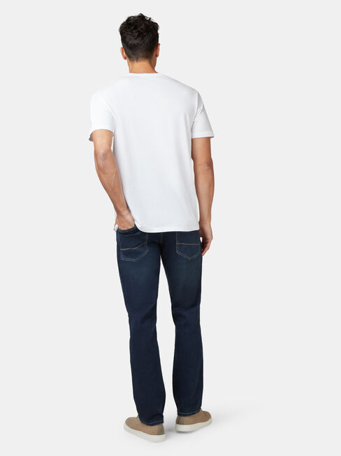 Basic Short Sleeve Tee, White, hi-res