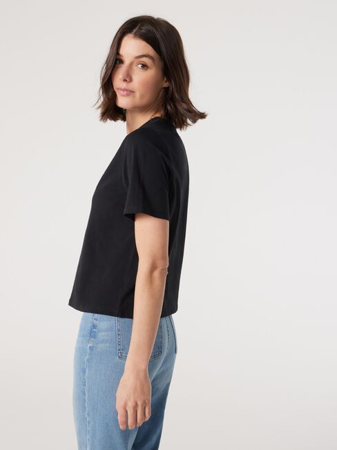 Essential Relaxed Crop Tee