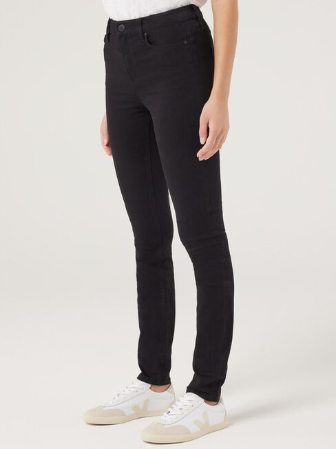 Skinny Jeans Black Night, Black, hi-res