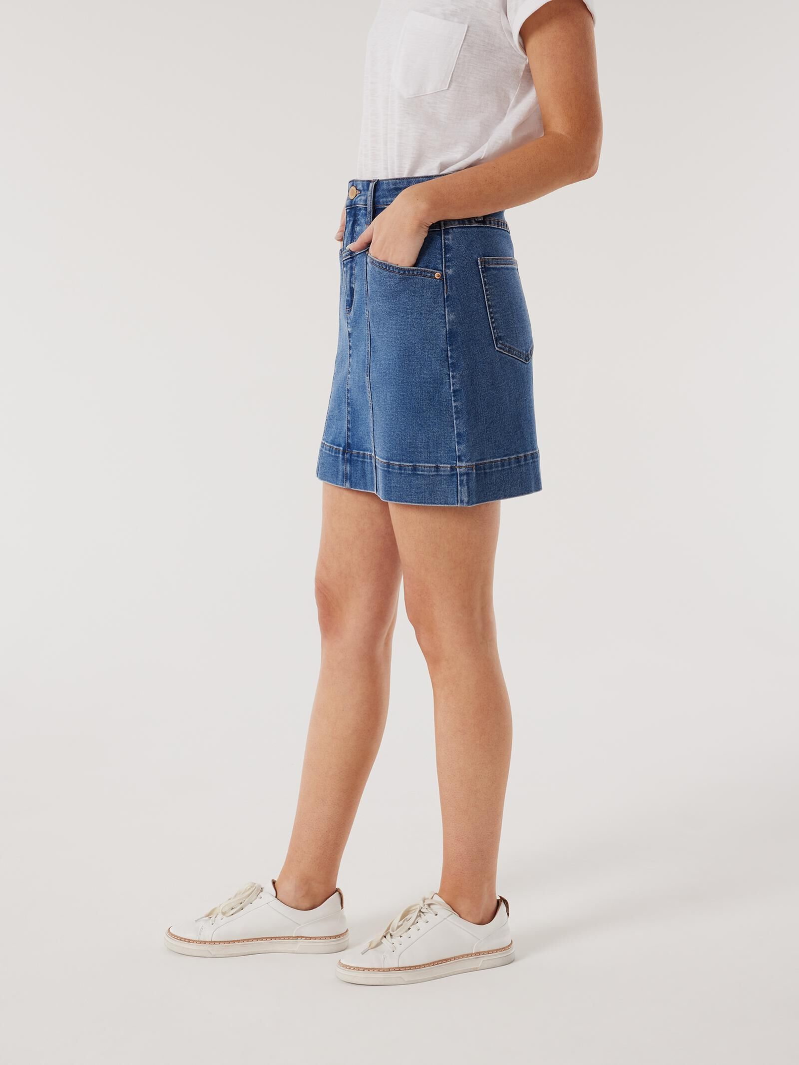 Nadia Denim Skirt Jeanswest