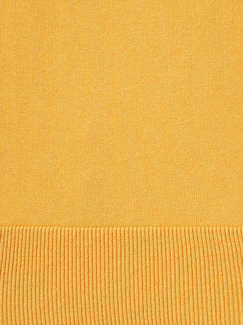 Stella Cotton Knit, Yellow, hi-res