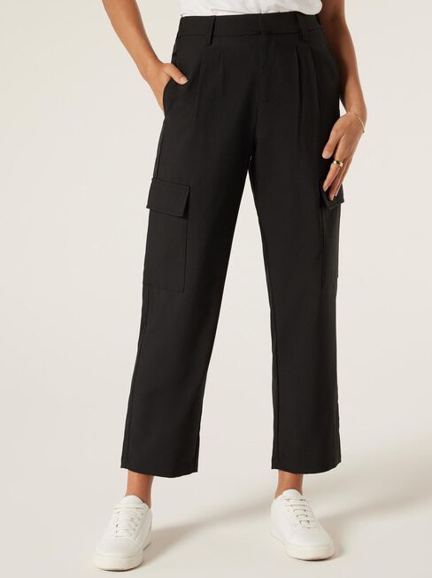 Darcie Utility Pant, Black, hi-res