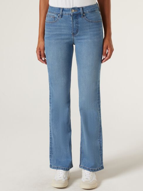 Bootcut Jeans, Mid Vintage, hi-res