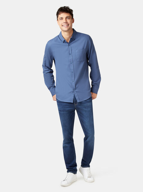 Arbor Long Sleeve Shirt, Blue, hi-res