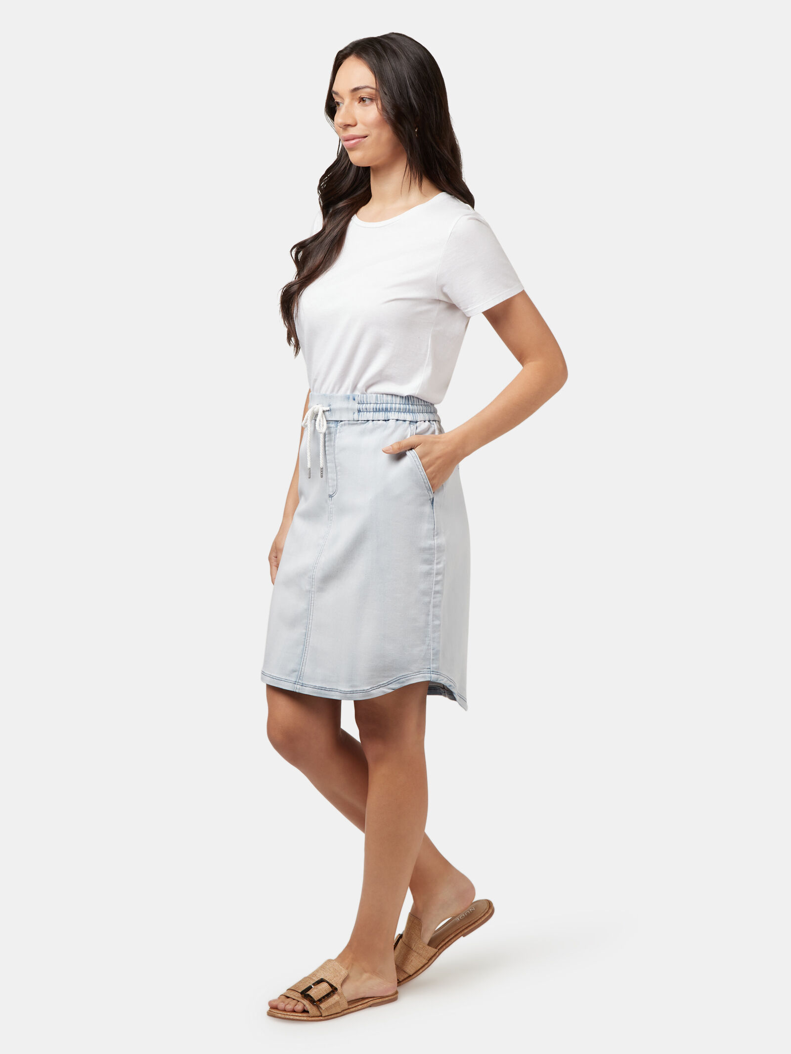 Knee length skirt nz online