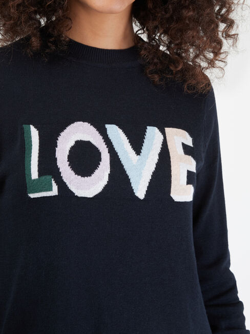 Danica Love Knit, Blue, hi-res