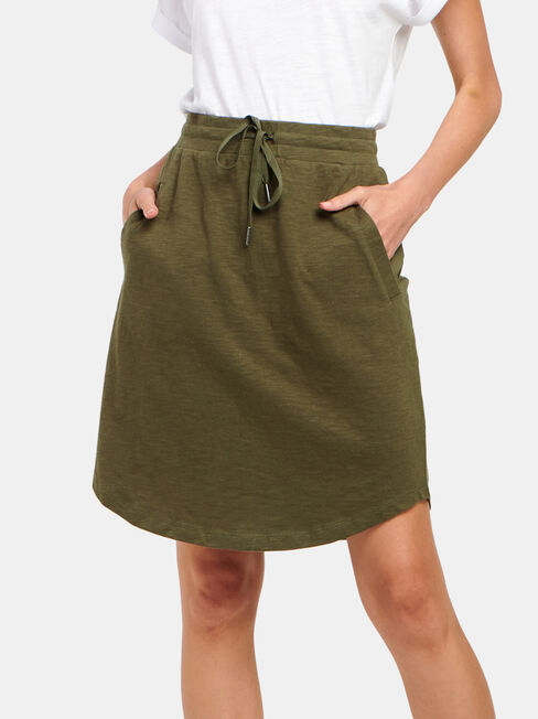 Julie Jersey Slub Skirt