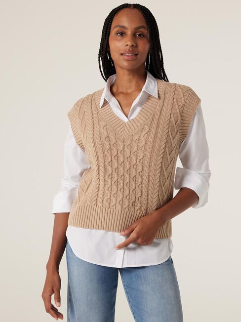 Isadora Cable Vest