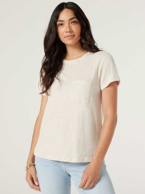 Essential Slub Pocket Tee
