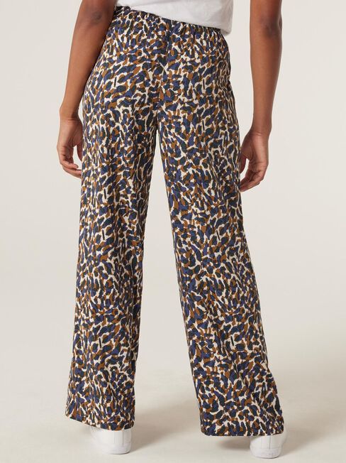 Viola Relaxed Pant, Blurred Animal, hi-res