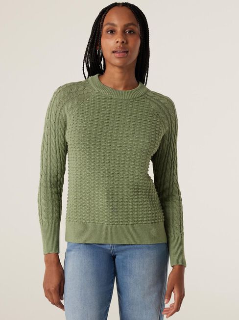 Livia Cable Pullover Knit