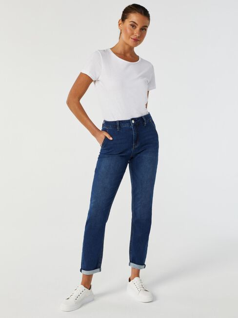 Louisa Slim Boyfriend Jeans