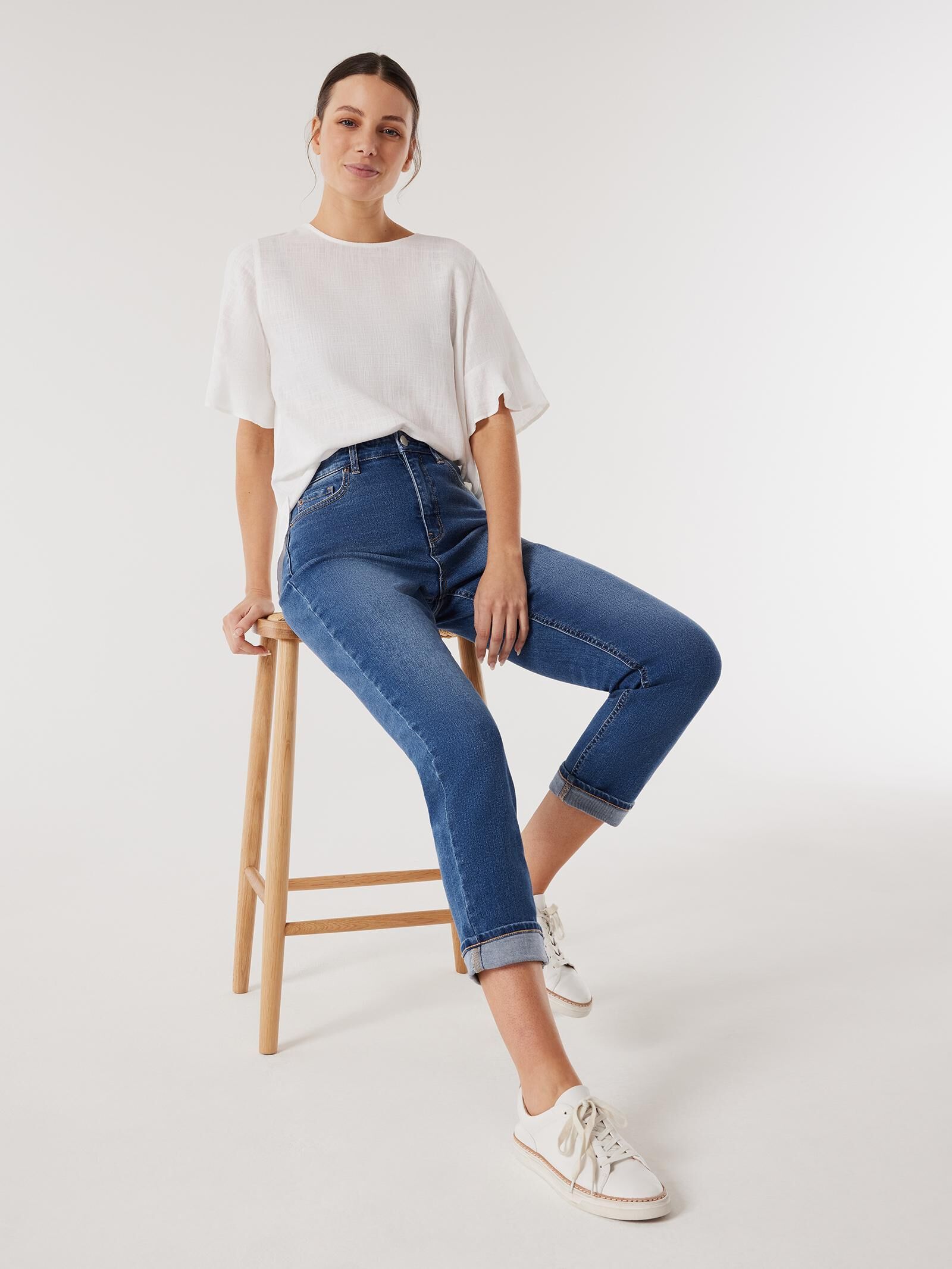 Alivia Ruffle Hem Top
