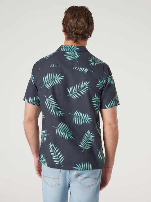 Palmers Relaxed Resort Shirt , Teal, hi-res