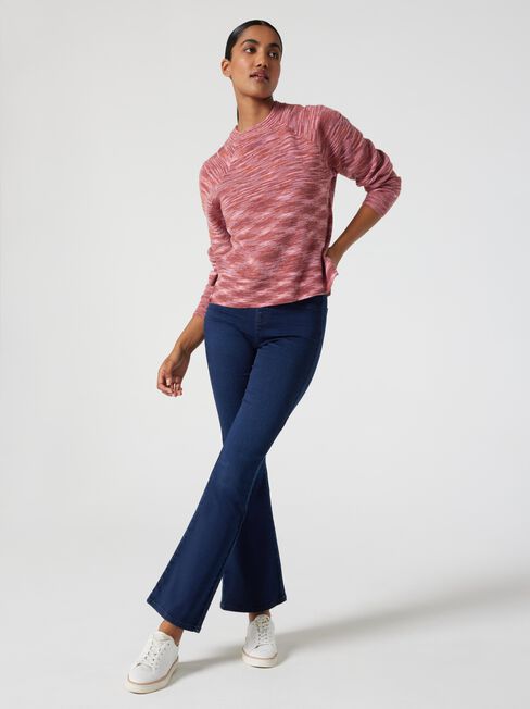 Maisy Space Dye Knit, Pink, hi-res