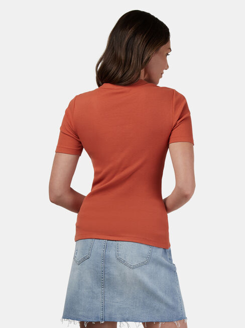Jessie Henley Tee, Orange, hi-res