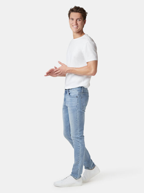 Skinny Jeans Modern Blue, Light Indigo, hi-res