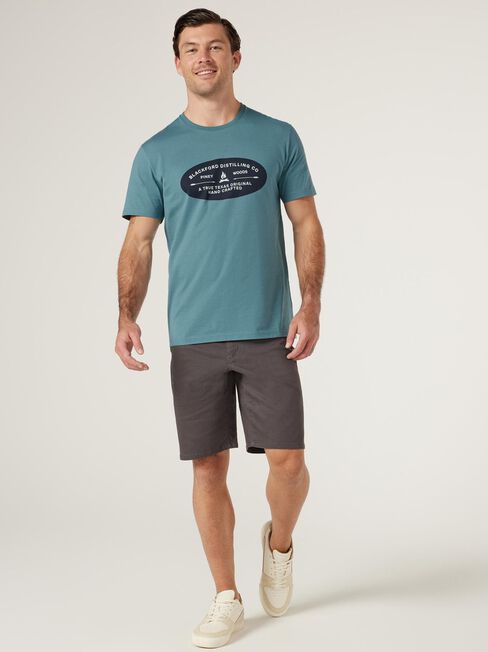 Blackford Crew Tee, Green, hi-res