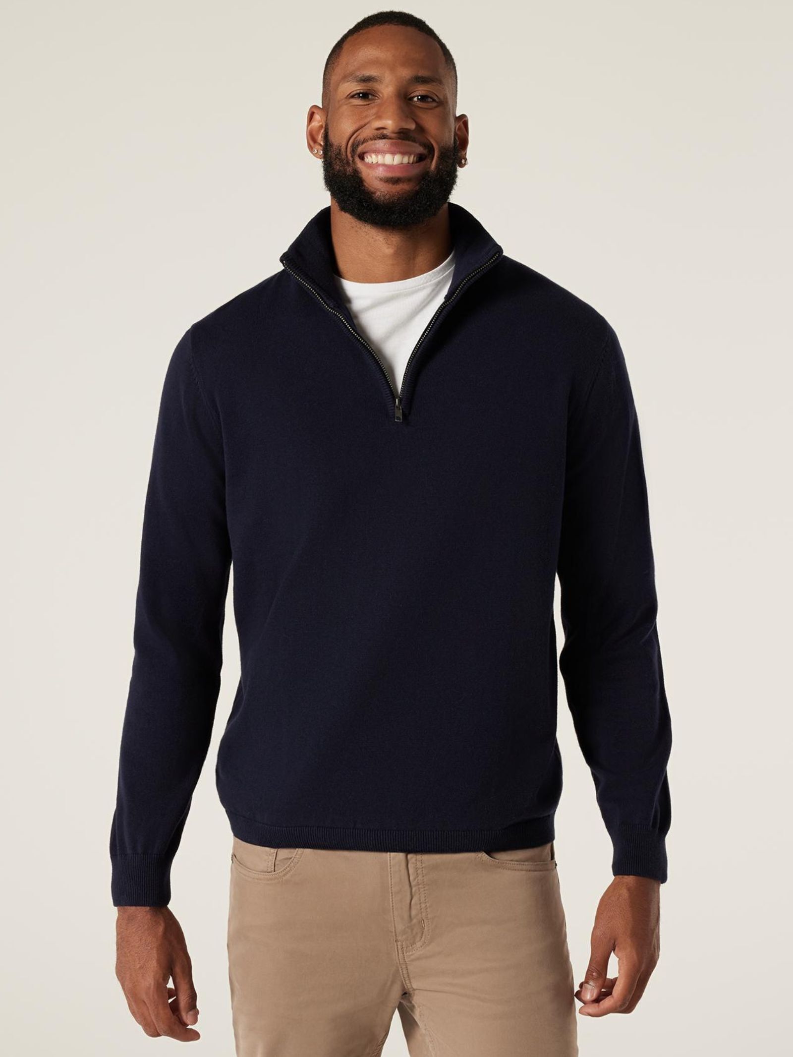 Funnel neck pullover sweatshirt hot sale