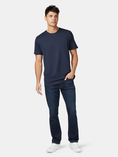 SS Basic Tee, Navy, hi-res