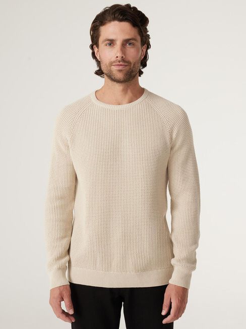 Jack Textured Raglan Knit, Oatmeal, hi-res