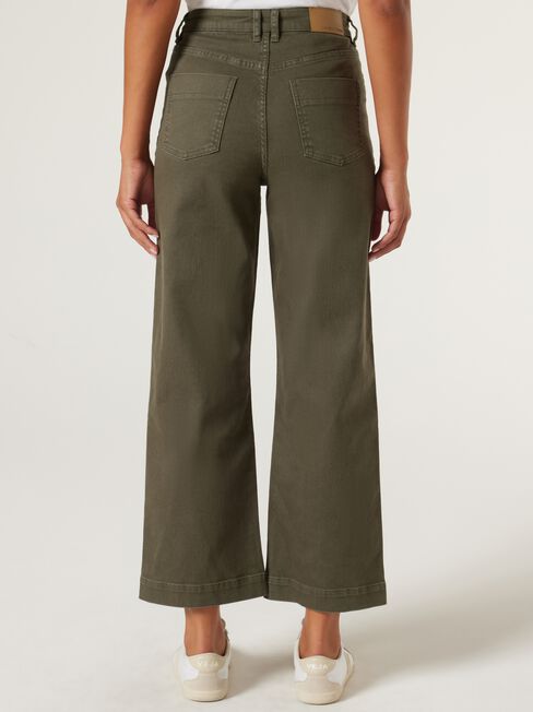Sofie Sailor Jeans, Khaki, hi-res