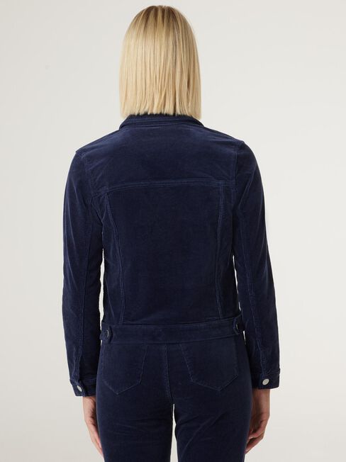 Classic Cord Jacket, Royal Blue, hi-res