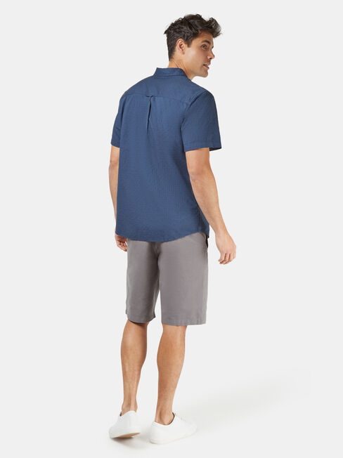 Kennedy Short Sleeve Shirt, Blue, hi-res