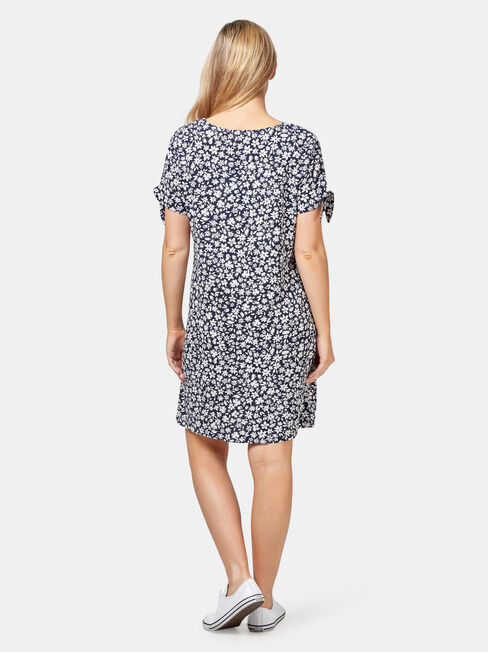 Akira Shift Dress, Blue, hi-res
