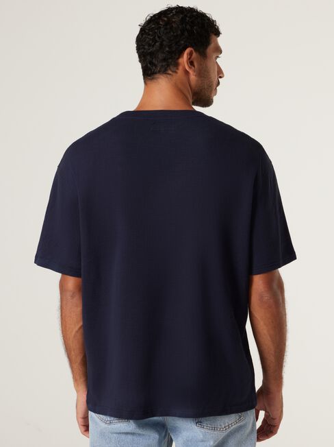 Phoenix Textured Crew Tee, Ink, hi-res