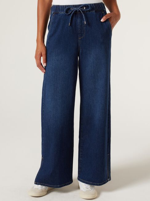 Hayley J-Luxe Split Hem Jean