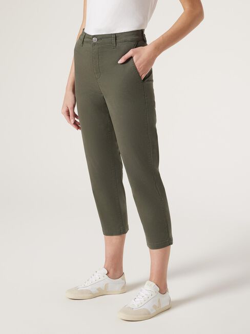 Sammy Straight Capri, Green, hi-res