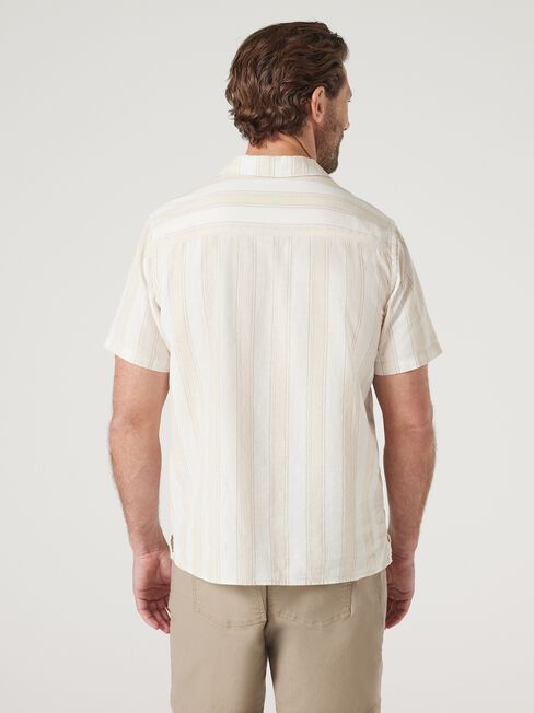 Cruz Stripe Resort Shirt, Stripe, hi-res