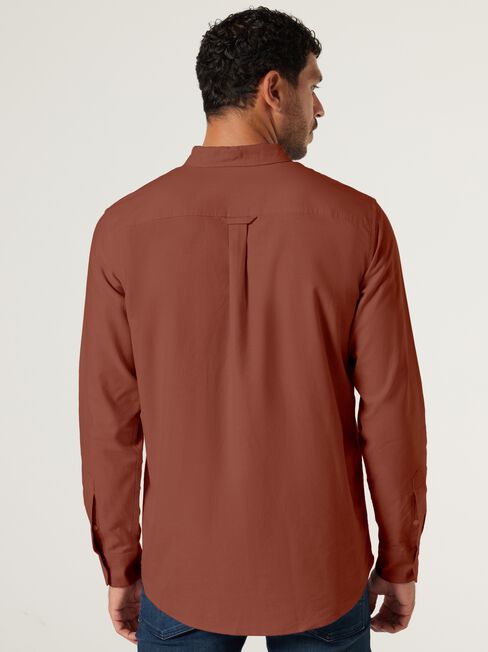 Austin Oxford Shirt, Brick, hi-res