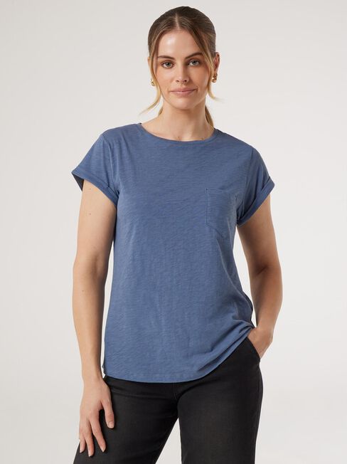 Essential Slub Pocket Tee